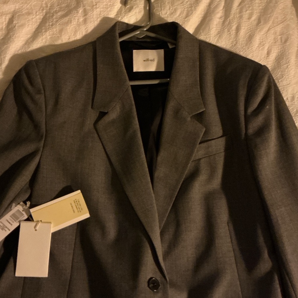 Aritzia Wilfred Gray Blazer